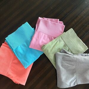 Colorful Activewear Leggings Set